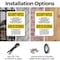 Signmission No Drugs Dealers Weapons Bilingual OSHA Security Notice Sign, Plastic, 7in W x 10in L, 2PK OS-2PACK-SN-P-710-L-11598 - alternate 2